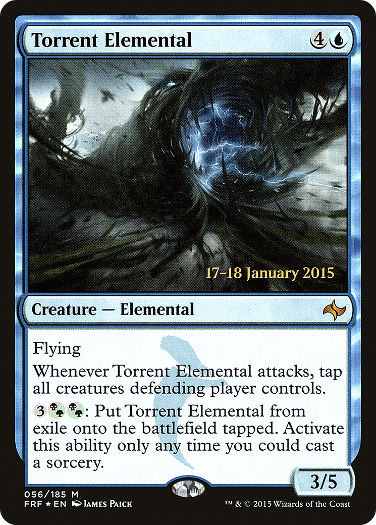 Image of Torrent Elemental (PRE-056) - Fate Reforged Promos Foil