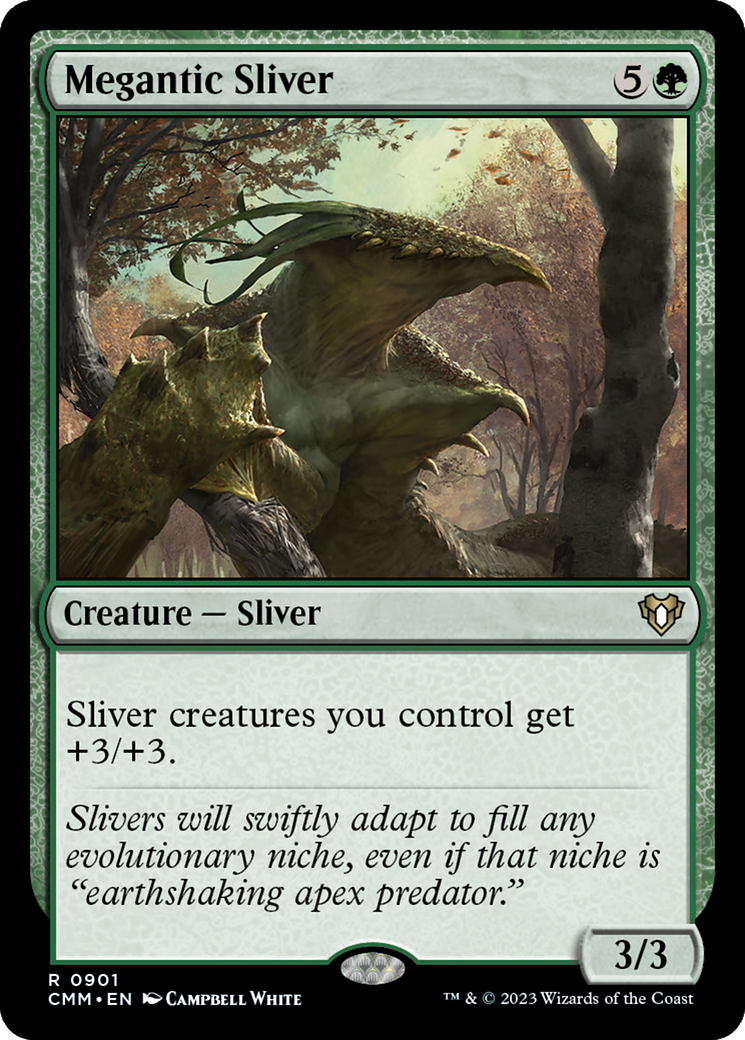 Image of Megantic Sliver (CMM-901) - Commander Masters