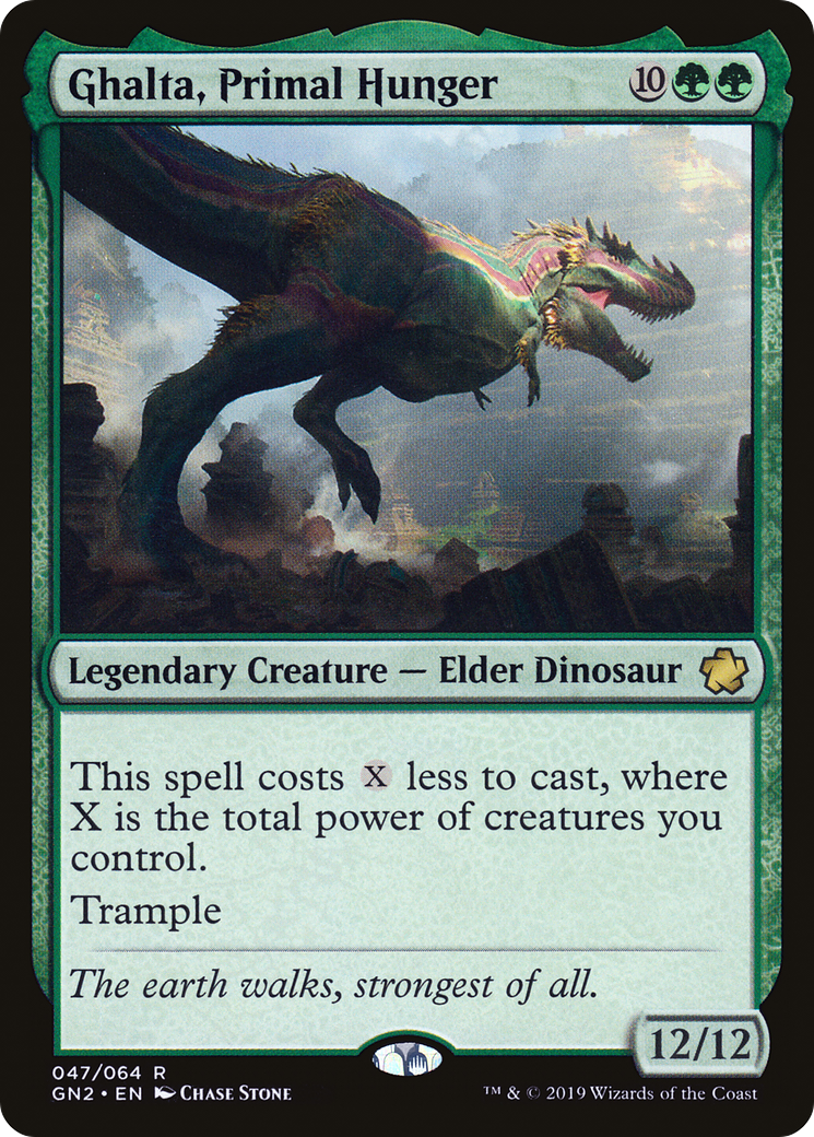 Image of Ghalta, Primal Hunger (GN2-047) - Game Night 2019