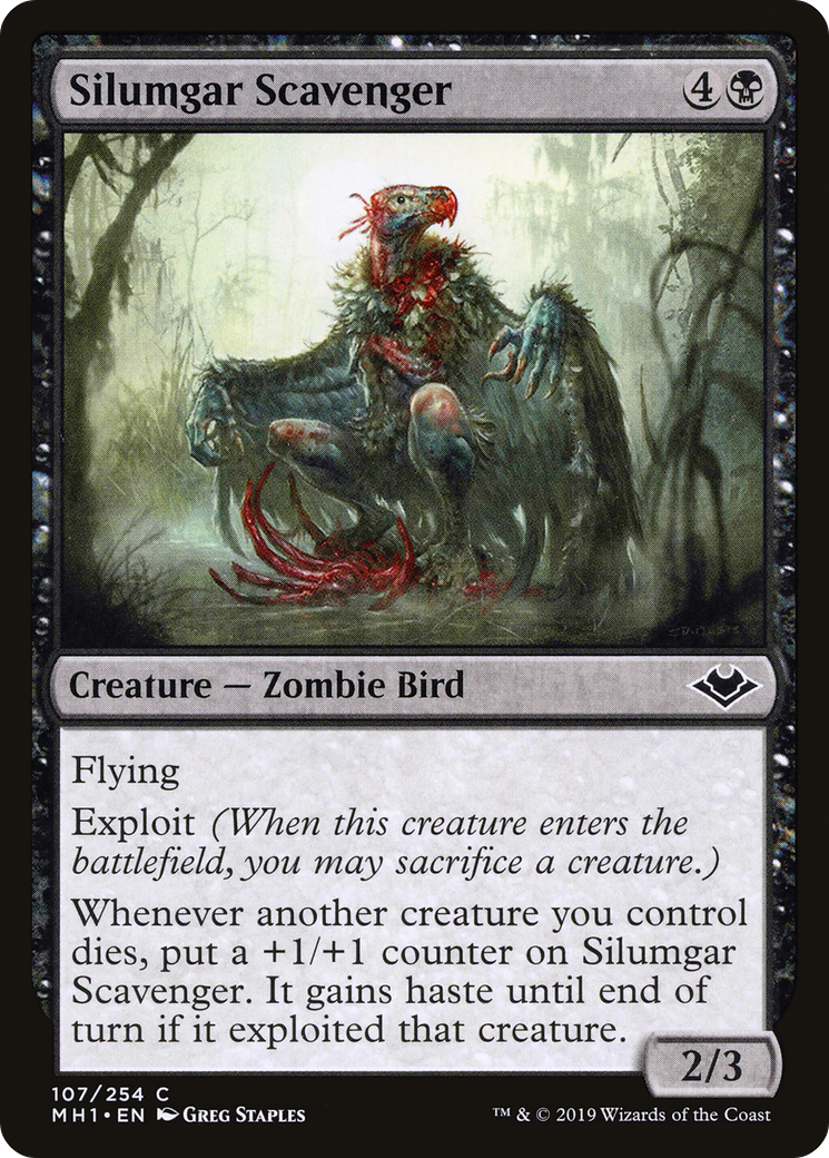 Image of Silumgar Scavenger (MH1-107) - Modern Horizons Foil