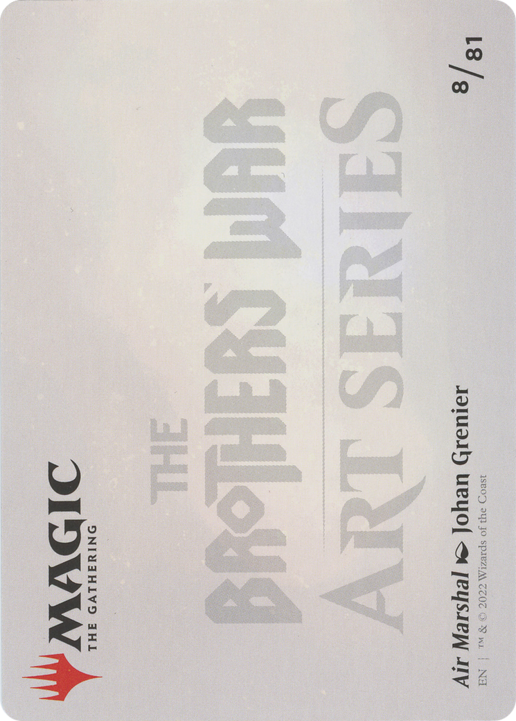 Image of Air Marshal // Air Marshal (ABRO-008) - The Brothers' War Art Series (Borderless) Foil