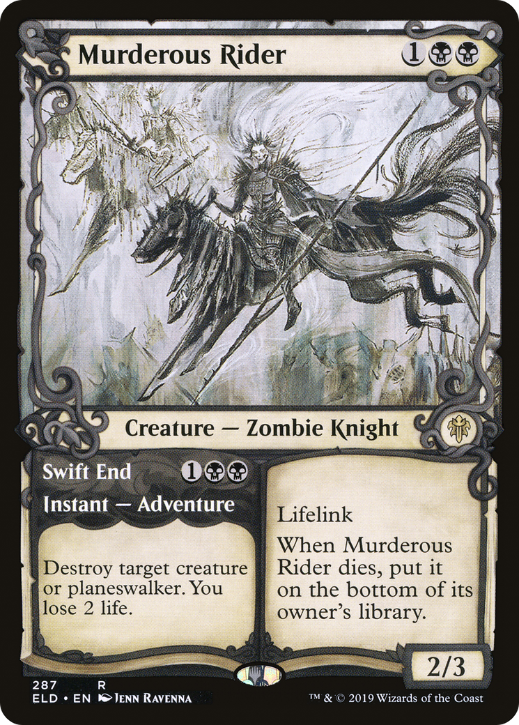 Image of Murderous Rider (Showcase) (ELD-287) - Throne of Eldraine: (Showcase)
