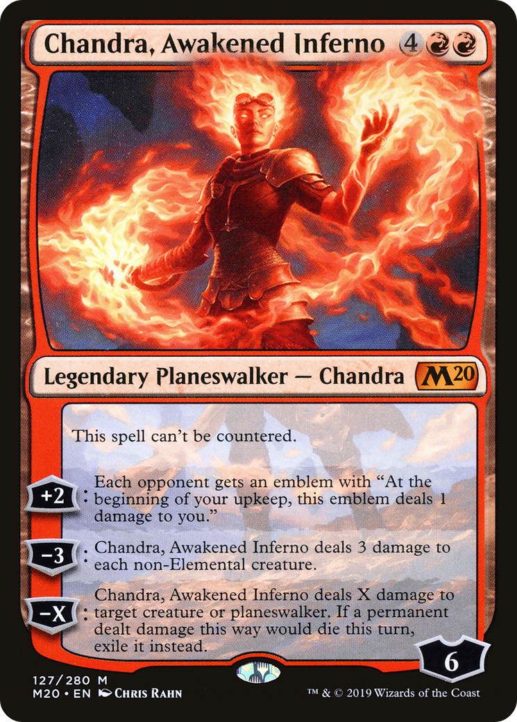 Image of Chandra, Awakened Inferno (M20-127) - Core Set 2020