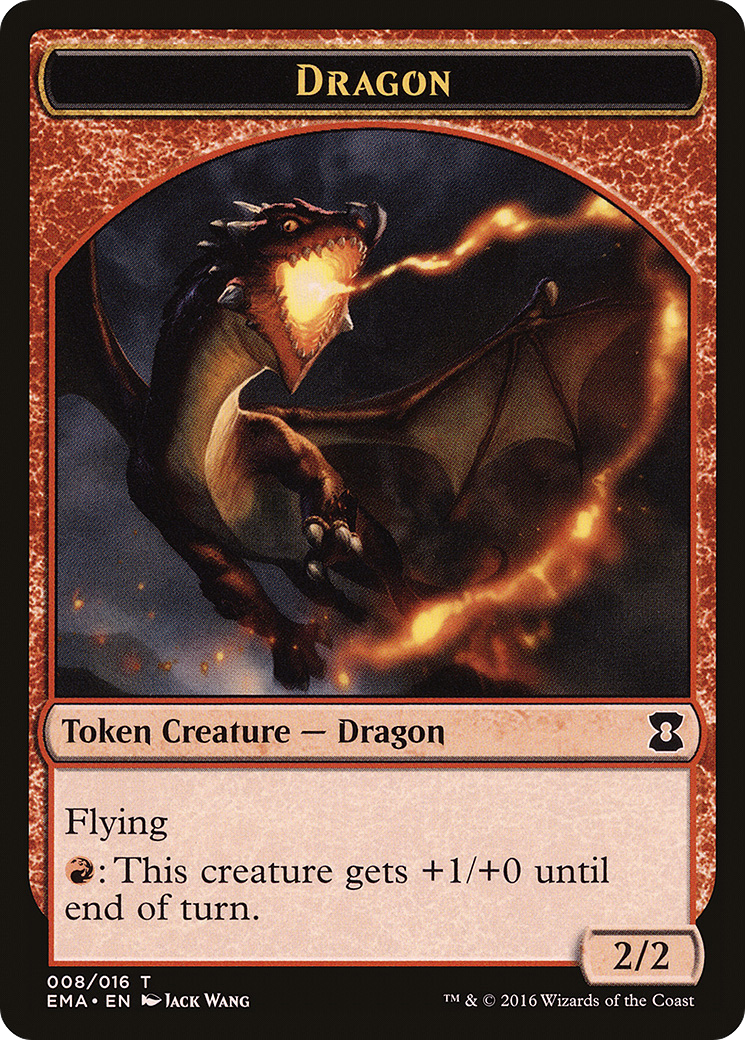 Image of Dragon Token (EMA-008) - Eternal Masters Tokens