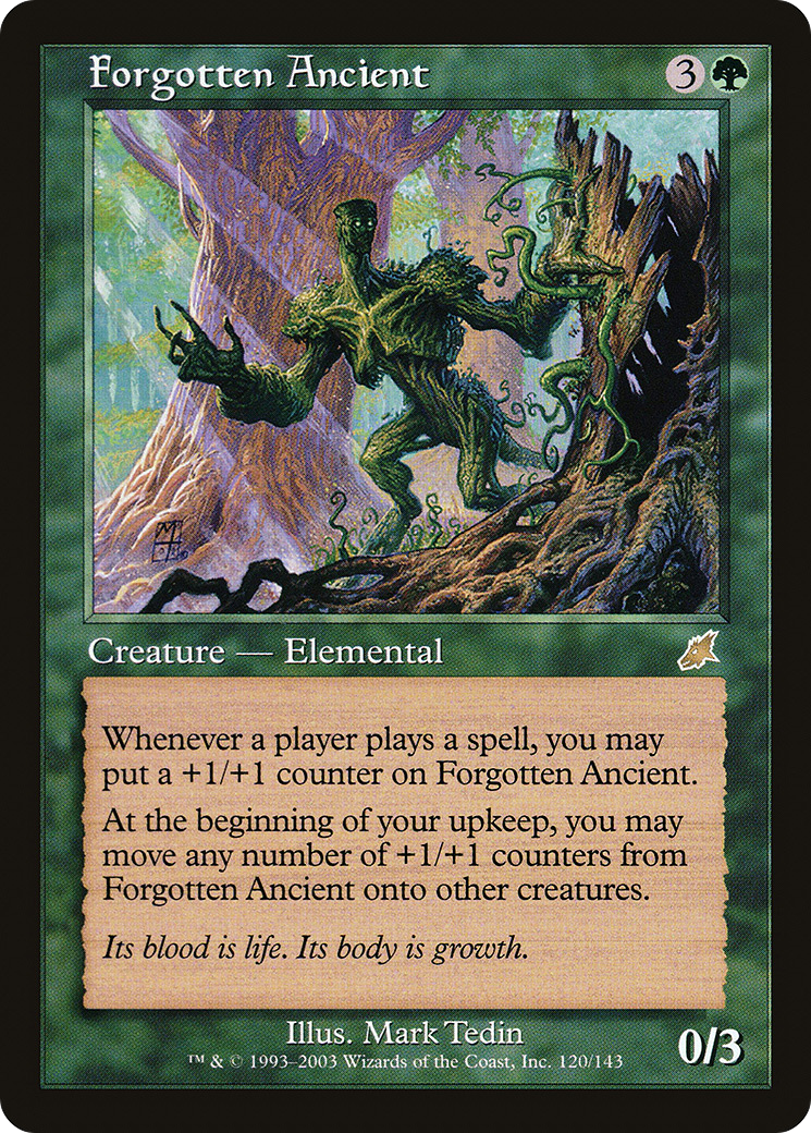 Image of Forgotten Ancient (SCG-120) - Scourge Foil