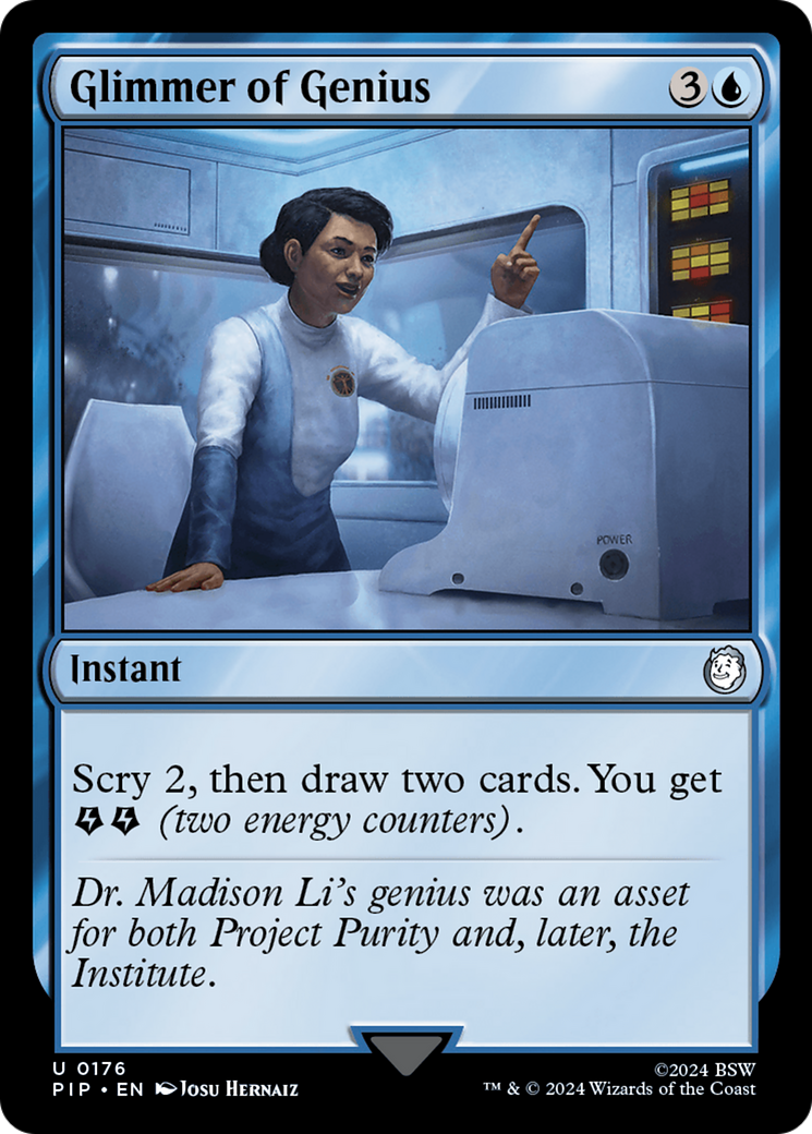 Image of Glimmer of Genius (PIP-176) - Fallout Foil