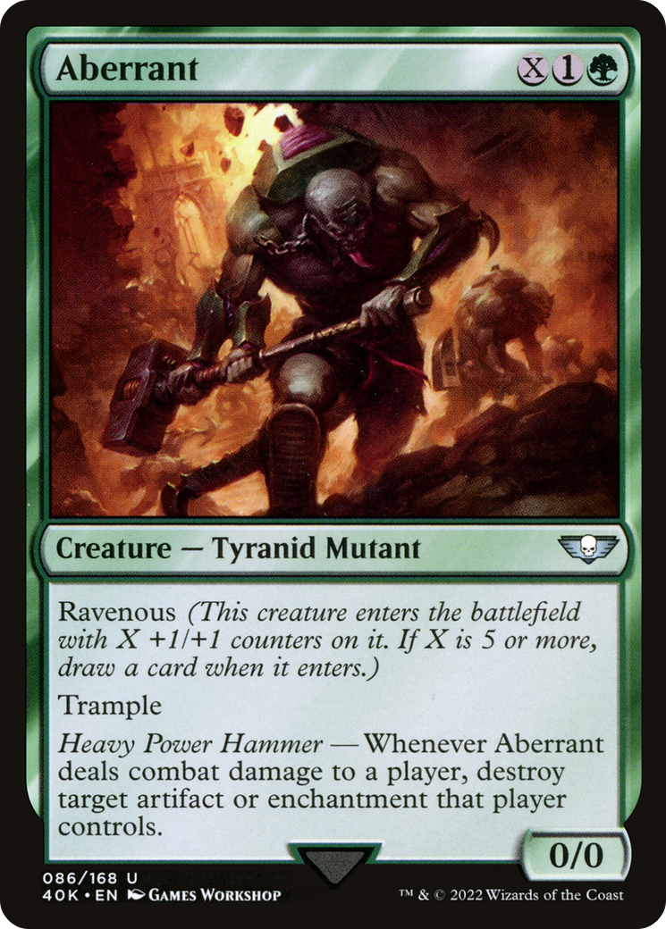 Image of Aberrant (40K-086) - Warhammer 40,000 Commander