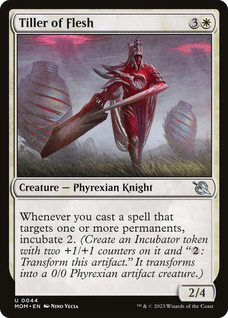 Image of Tiller of Flesh (MOM-044) - March of the Machine Foil