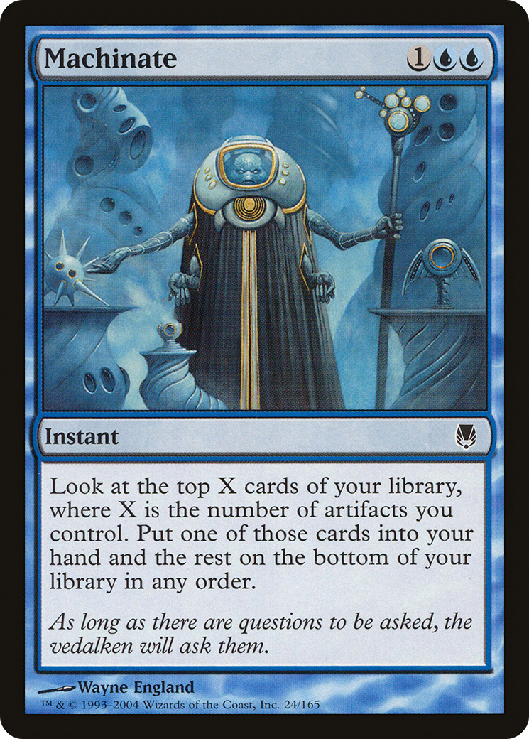 Image of Machinate (DST-024) - Darksteel Foil
