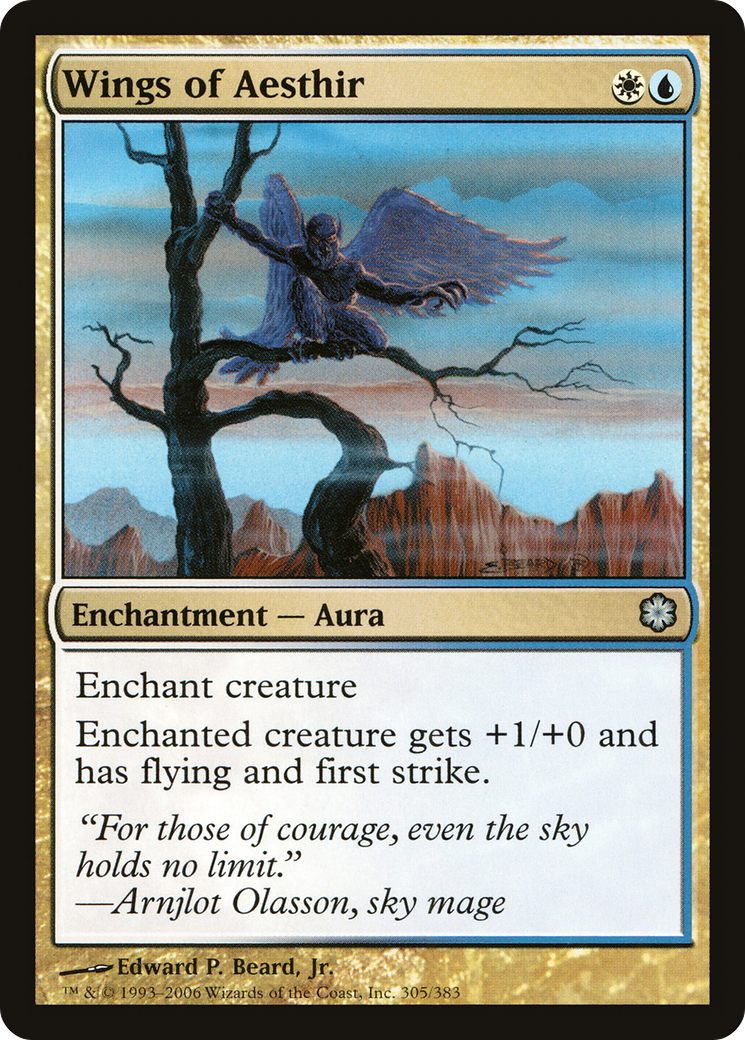 Image of Wings of Aesthir (CTD-305) - Coldsnap Theme Decks