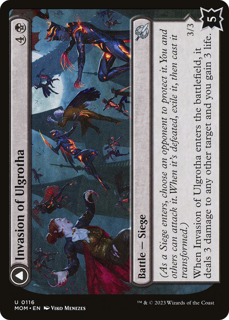 Image of Invasion of Ulgrotha (MOM-116) - March of the Machine