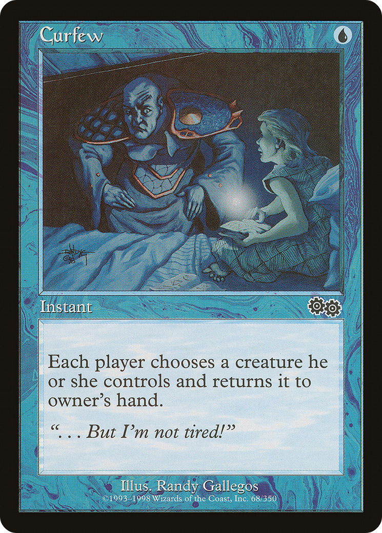 Image of Curfew (USG-068) - Urza's Saga