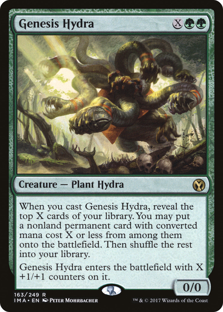Image of Genesis Hydra (IMA-163) - Iconic Masters Foil