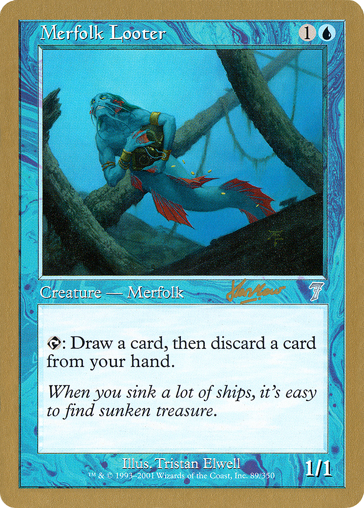 Image of Merfolk Looter - 2002 Sim Han How (7ED) (WCD-) - World Championship Decks 2002