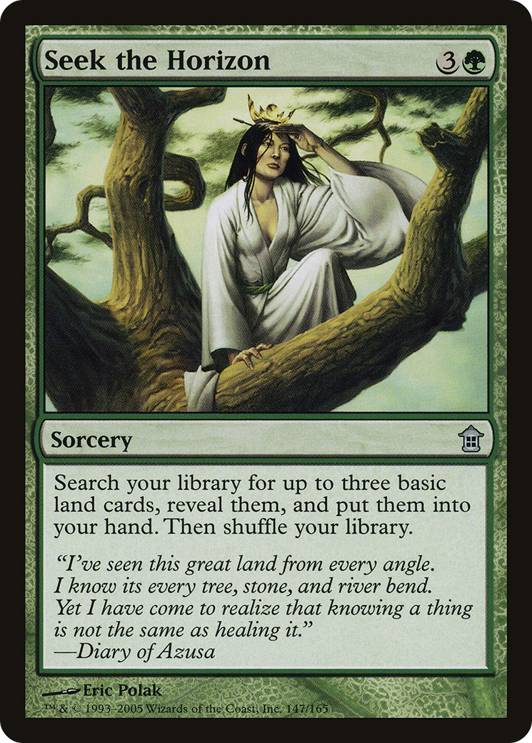 Image of Seek the Horizon (SOK-147) - Saviors of Kamigawa