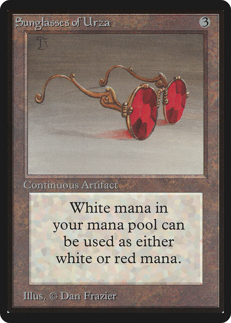 Image of Sunglasses of Urza (LEB-) - Limited Edition Beta