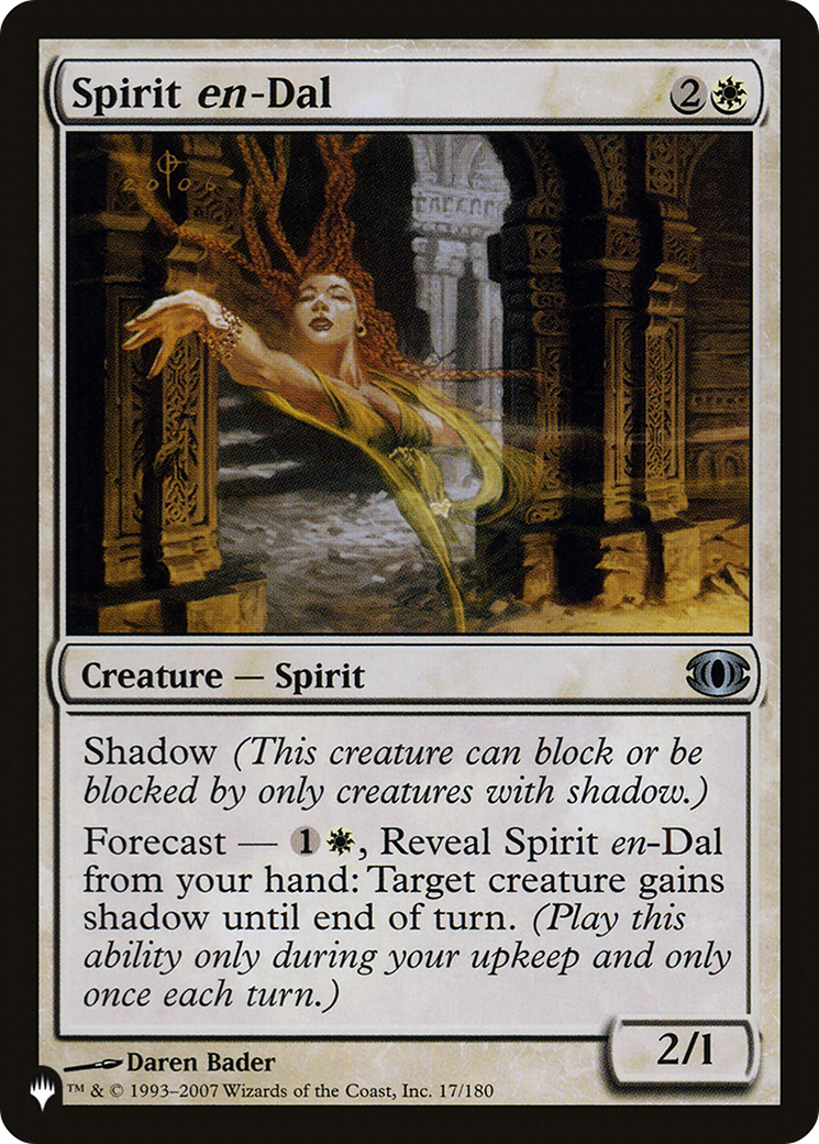 Image of Spirit en-Dal (LIST-FUT-17) - The List