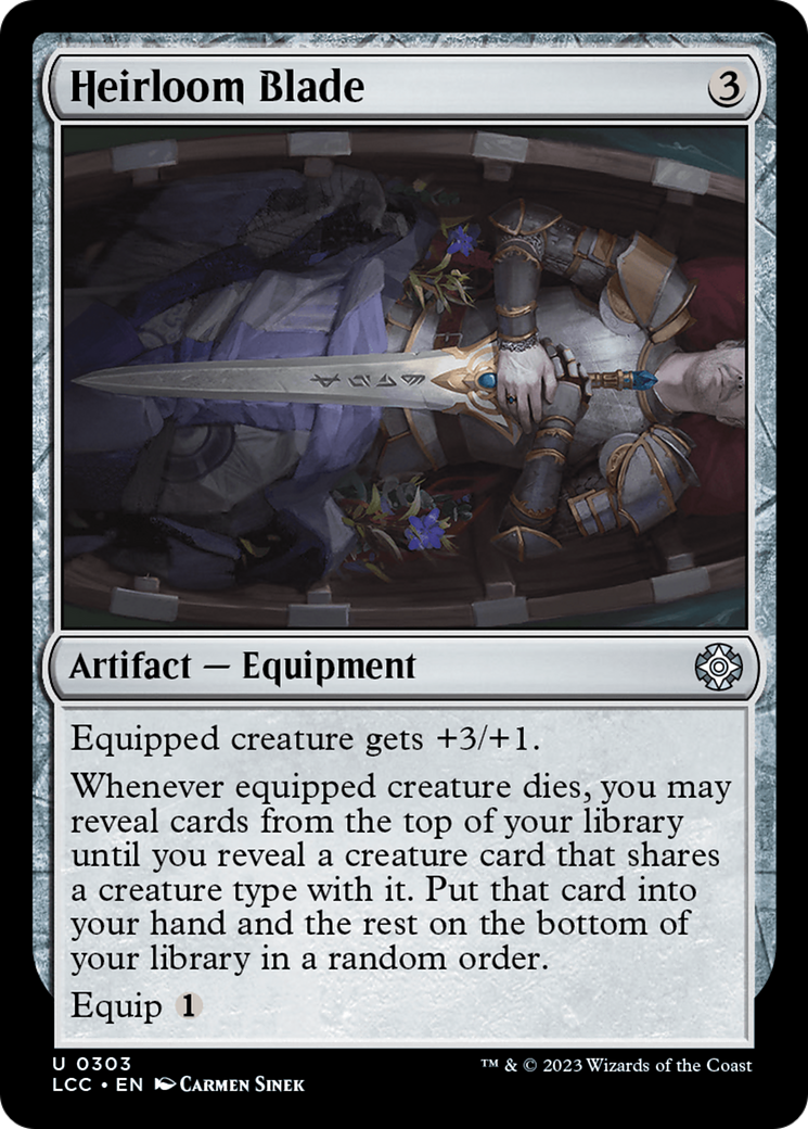 Image of Heirloom Blade (LCC-303) - The Lost Caverns of Ixalan Commander