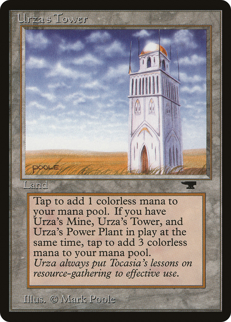 Image of Urza's Tower (Plains) (ATQ-) - Antiquities
