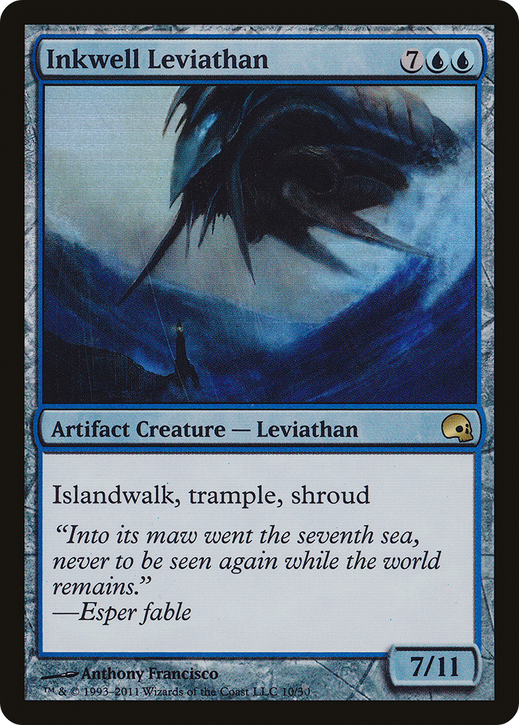 Image of Inkwell Leviathan (GRV-010) - Premium Deck Series: Graveborn Foil