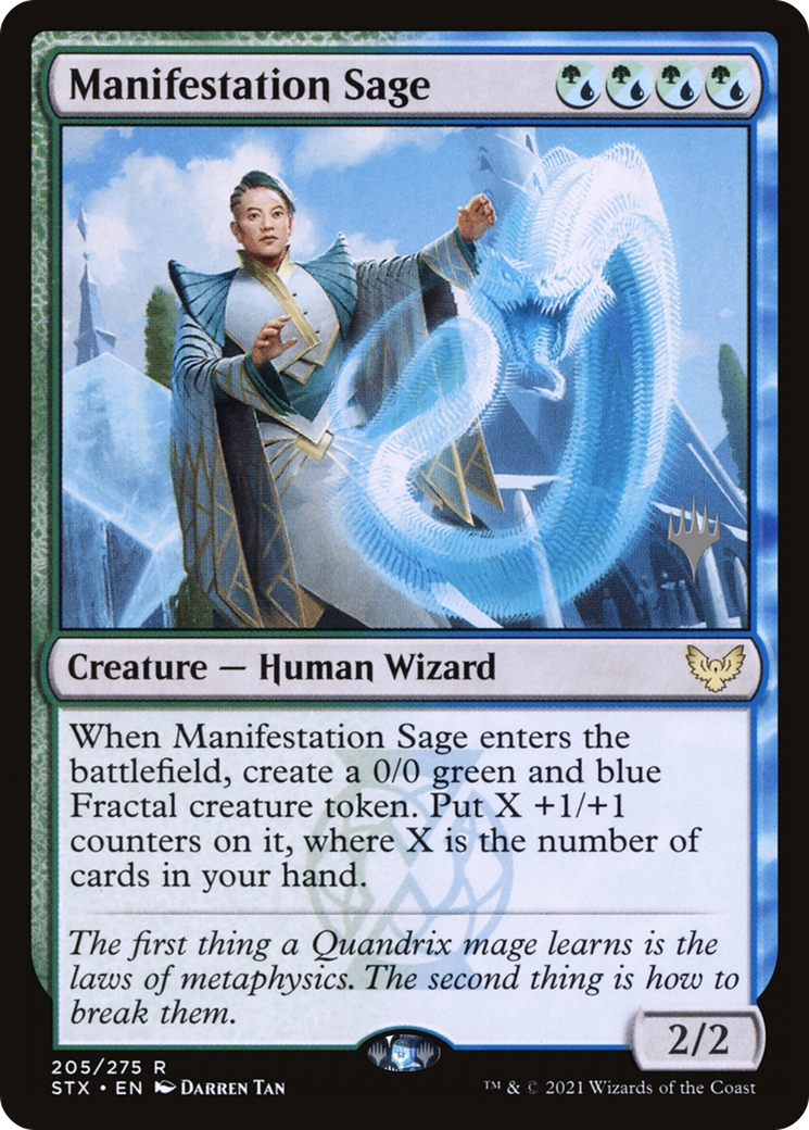 Image of Manifestation Sage (PPSTX-205) - Strixhaven: School of Mages Promos