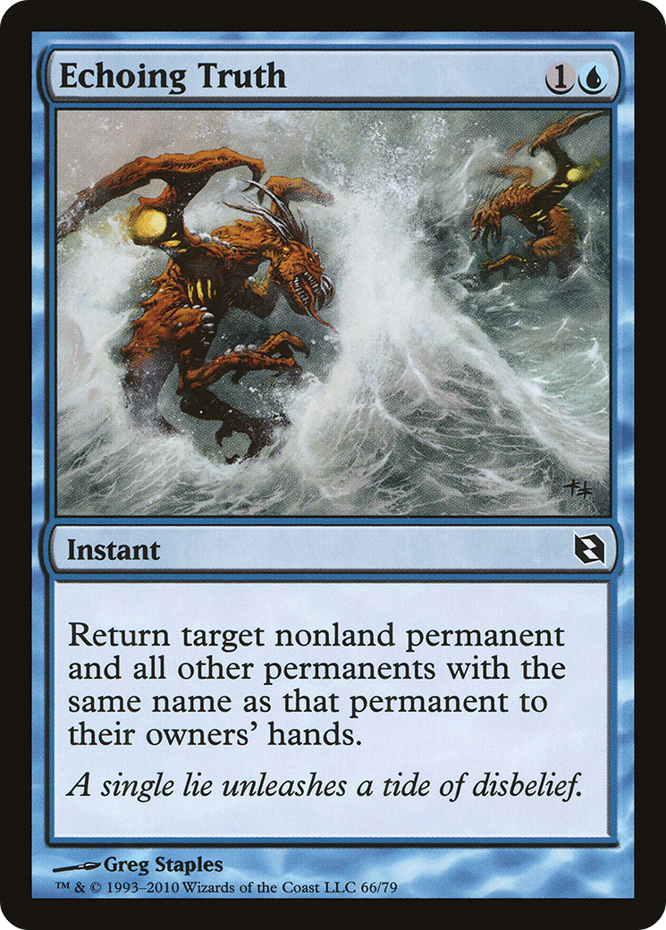 Image of Echoing Truth (DDF-066) - Duel Decks: Elspeth vs. Tezzeret