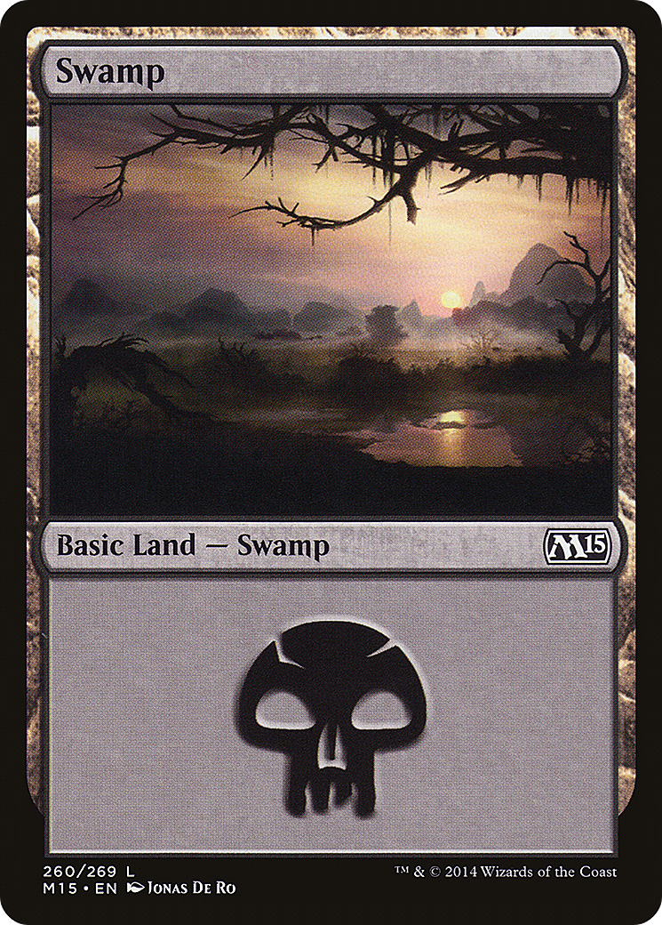 Image of Swamp (260) (M15-260) - Magic 2015
