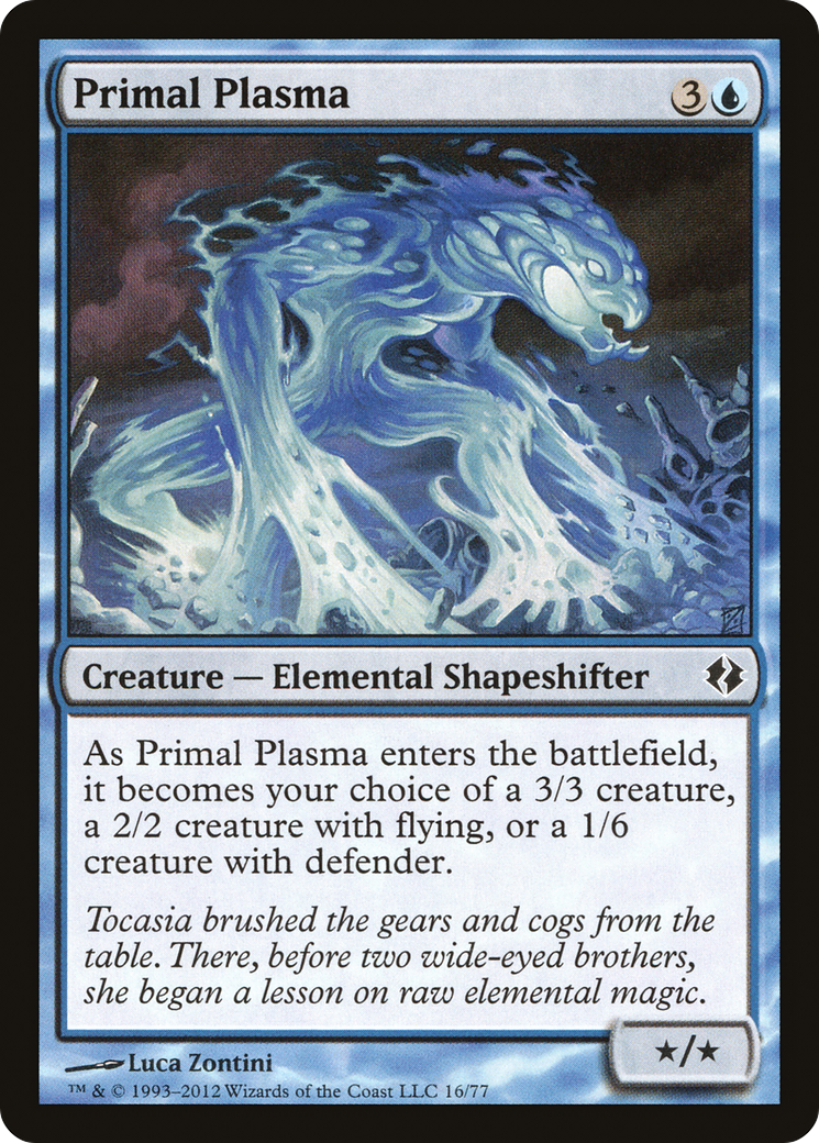 Image of Primal Plasma (DDI-016) - Duel Decks: Venser vs. Koth