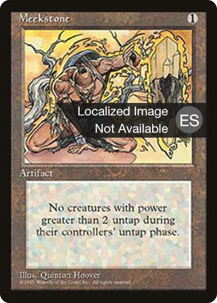Image of Meekstone (4BB-) - Fourth Edition Foreign Black Border