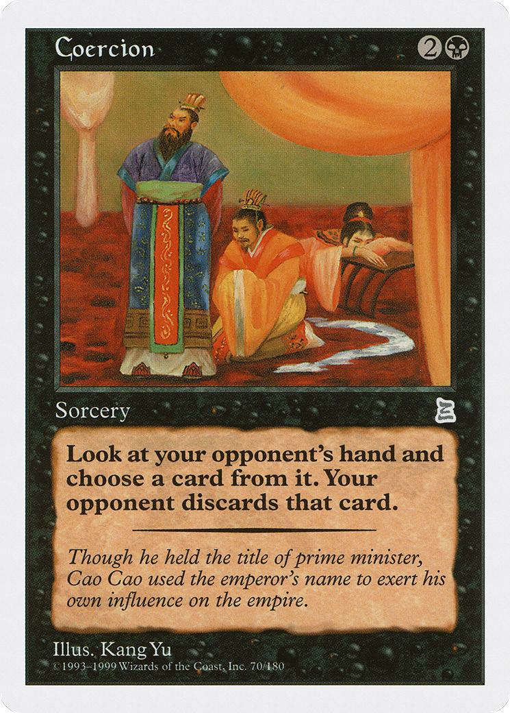 Image of Coercion (PTK-070) - Portal Three Kingdoms