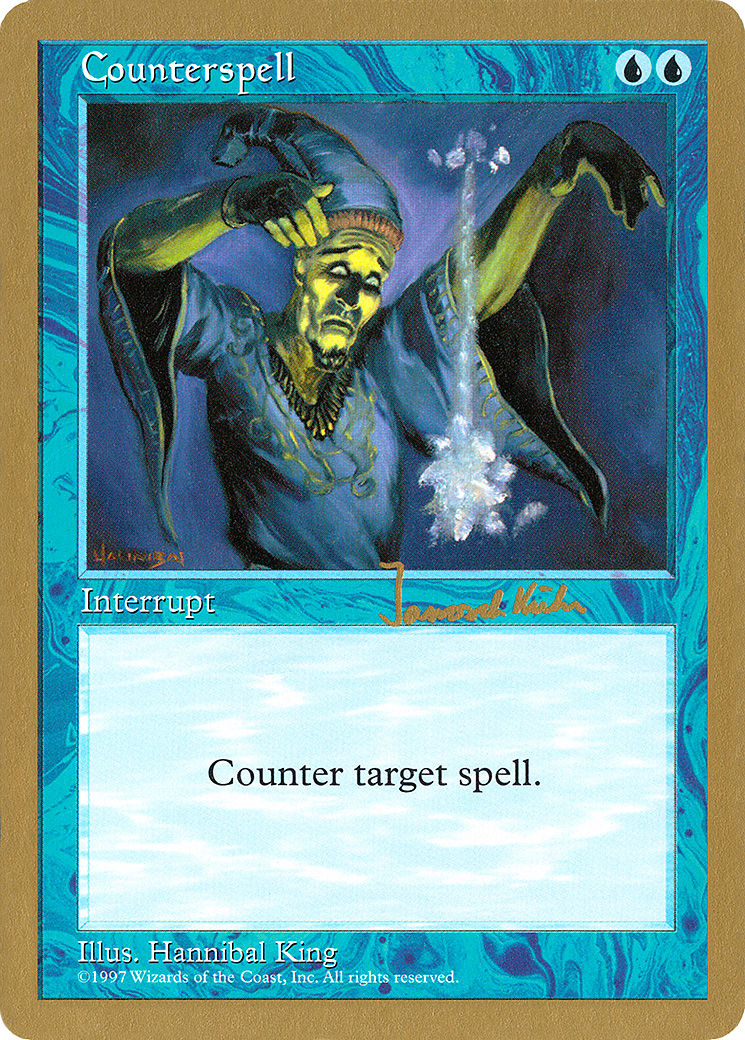 Image of Counterspell - 1997 Janosch Kuhn (5ED) (WCD-) - World Championship Decks 1997