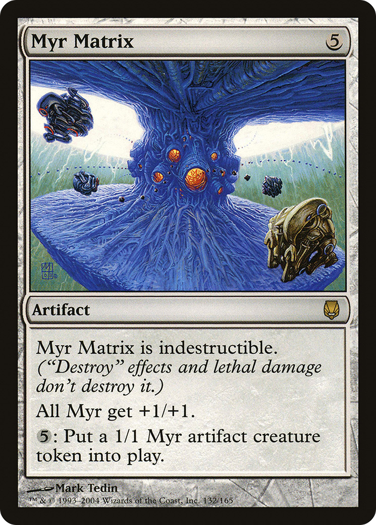 Image of Myr Matrix (DST-132) - Darksteel