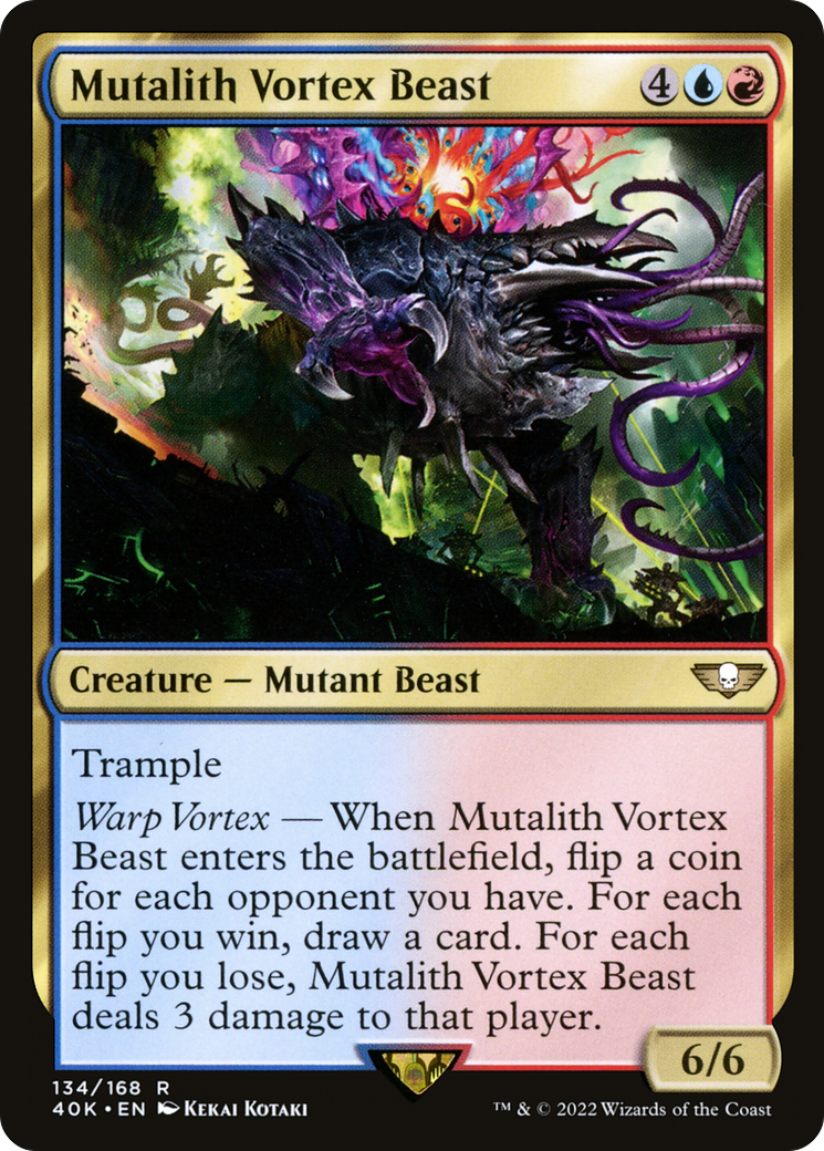 Image of Mutalith Vortex Beast (40K-134) - Warhammer 40,000 Commander