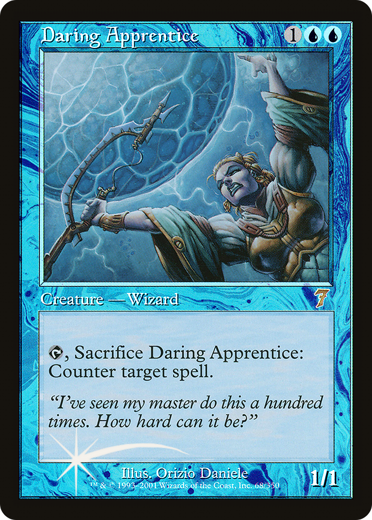 Image of Daring Apprentice (7ED-068) - 7th Edition