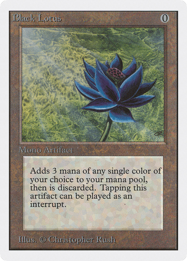 Image of Black Lotus (2ED-) - Unlimited Edition