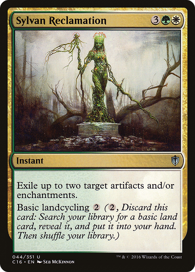 Image of Sylvan Reclamation (C16-044) - Commander 2016