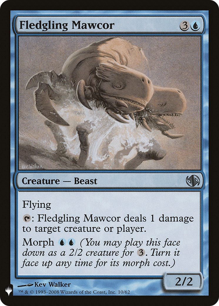 Image of Fledgling Mawcor (LIST-010) - The List