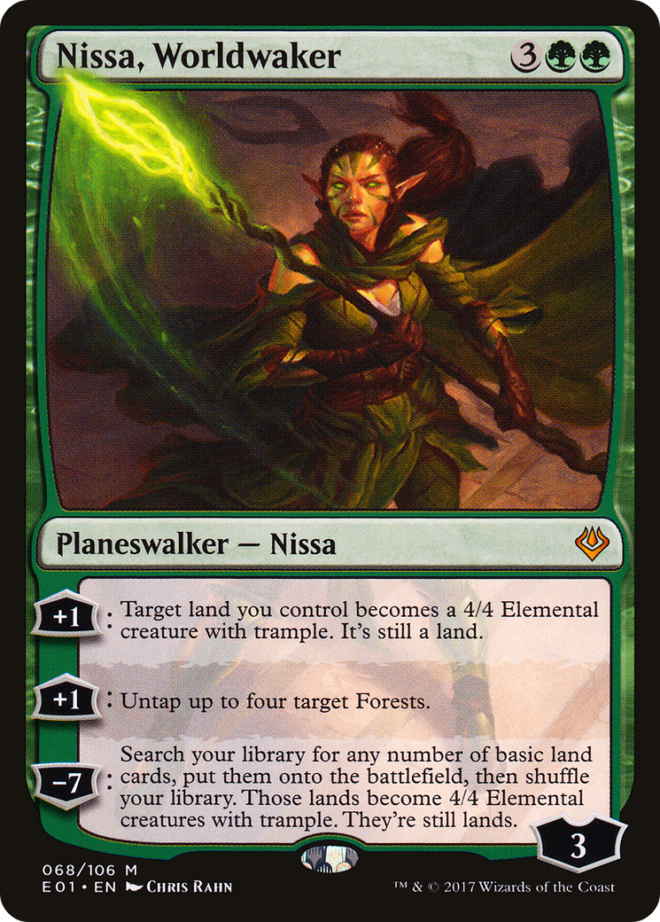 Image of Nissa, Worldwaker (AC2-068) - Archenemy: Nicol Bolas