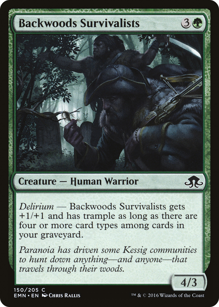 Image of Backwoods Survivalists (EMN-150) - Eldritch Moon