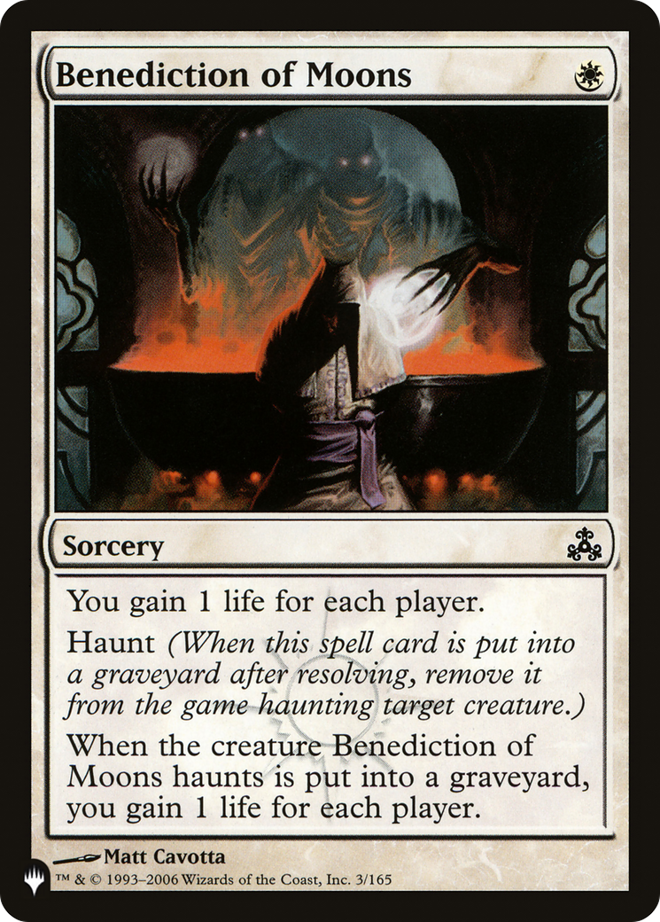 Image of Benediction of Moons (LIST-GPT-3) - The List