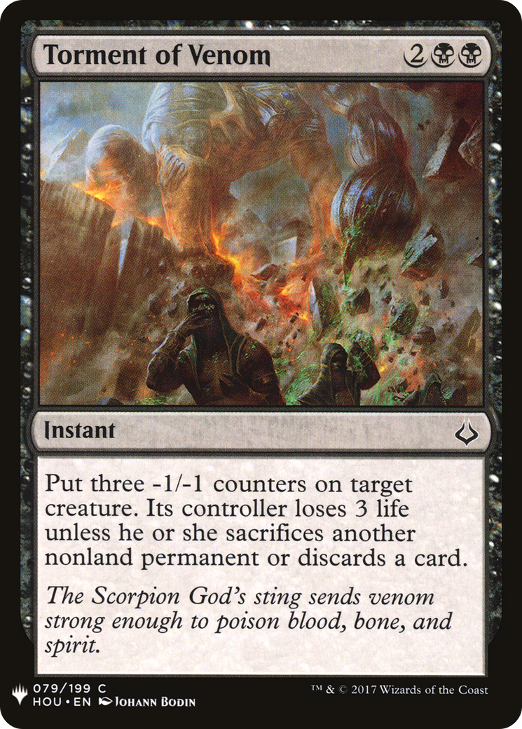 Image of Torment of Venom (LIST-079) - The List