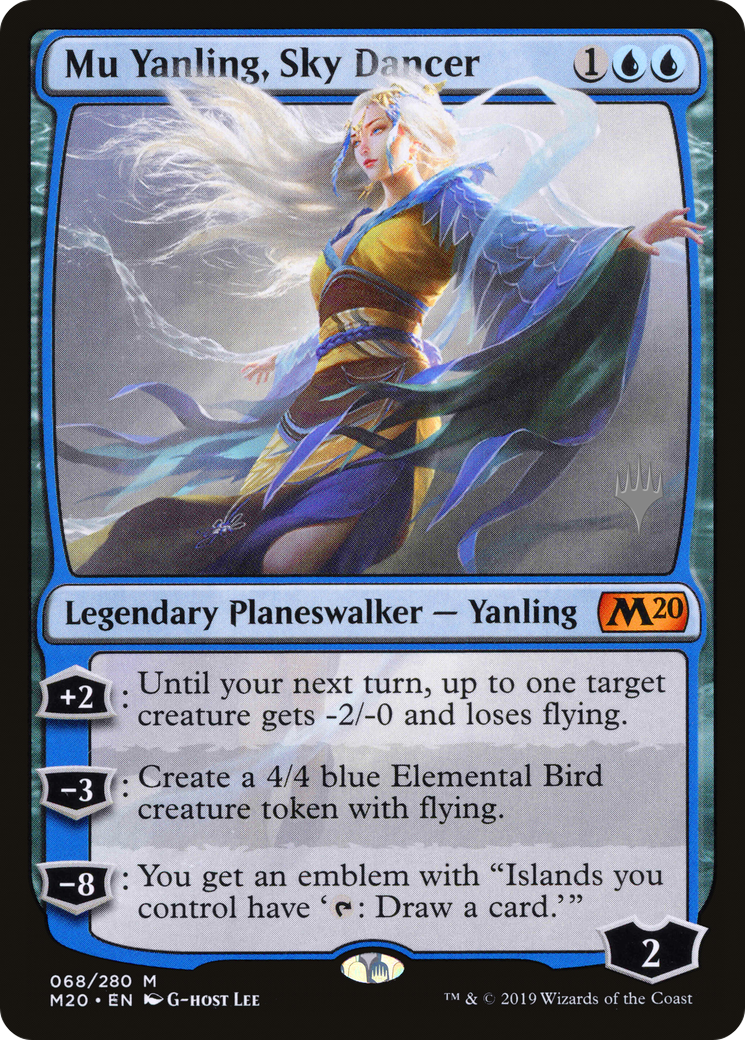 Image of Mu Yanling, Sky Dancer (PPM20-068) - Core Set 2020 Promos Foil