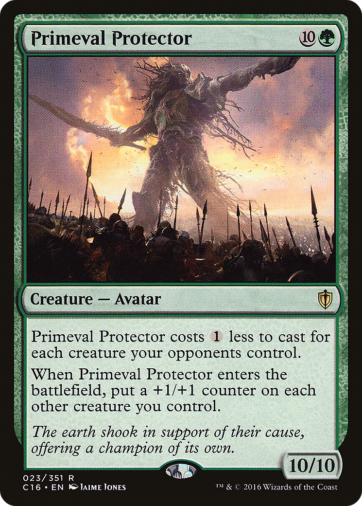 Image of Primeval Protector (C16-023) - Commander 2016