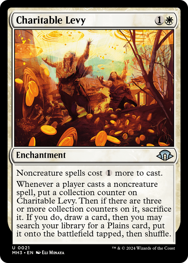Image of Charitable Levy (MH3-021) - Modern Horizons 3 Foil