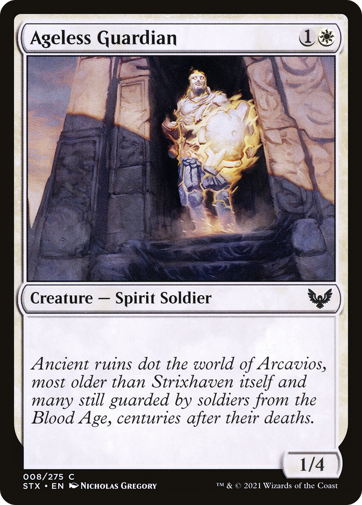 Image of Ageless Guardian (STX-008) - Strixhaven: School of Mages