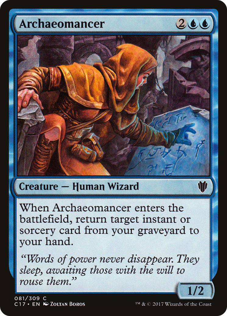 Image of Archaeomancer (C17-081) - Commander 2017