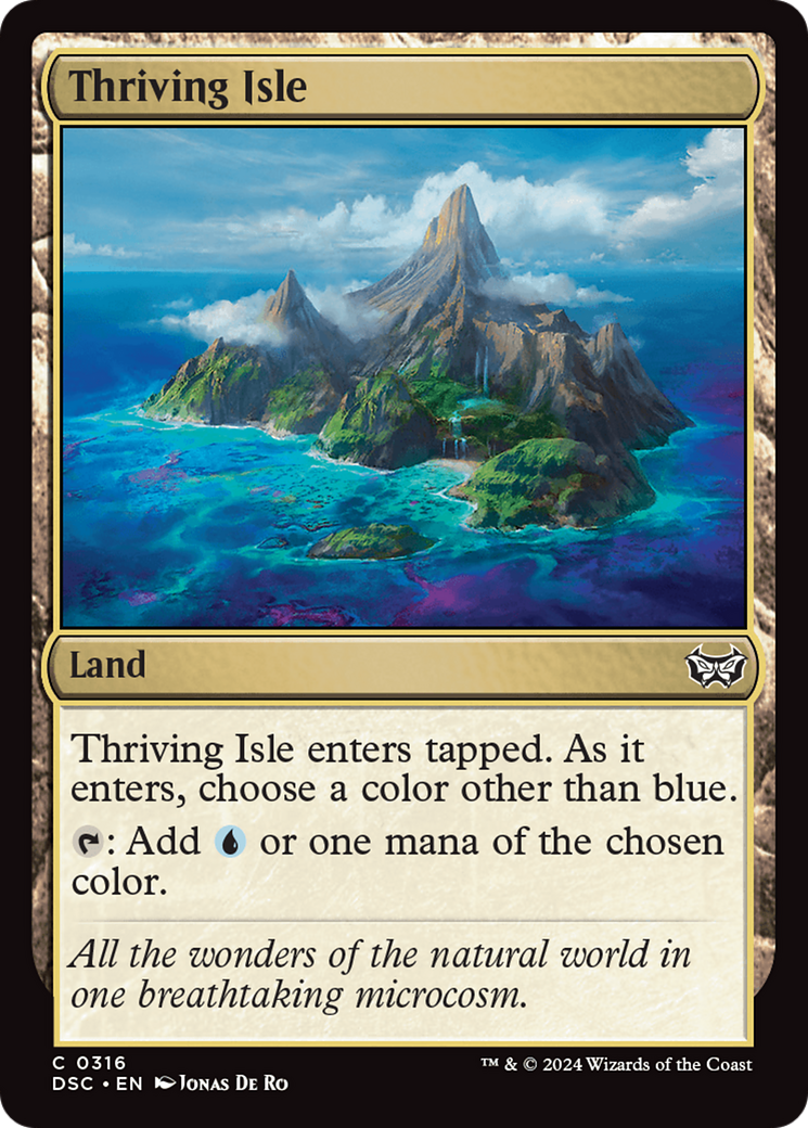 Image of Thriving Isle (DSC-316) - Duskmourn: House of Horror Commander