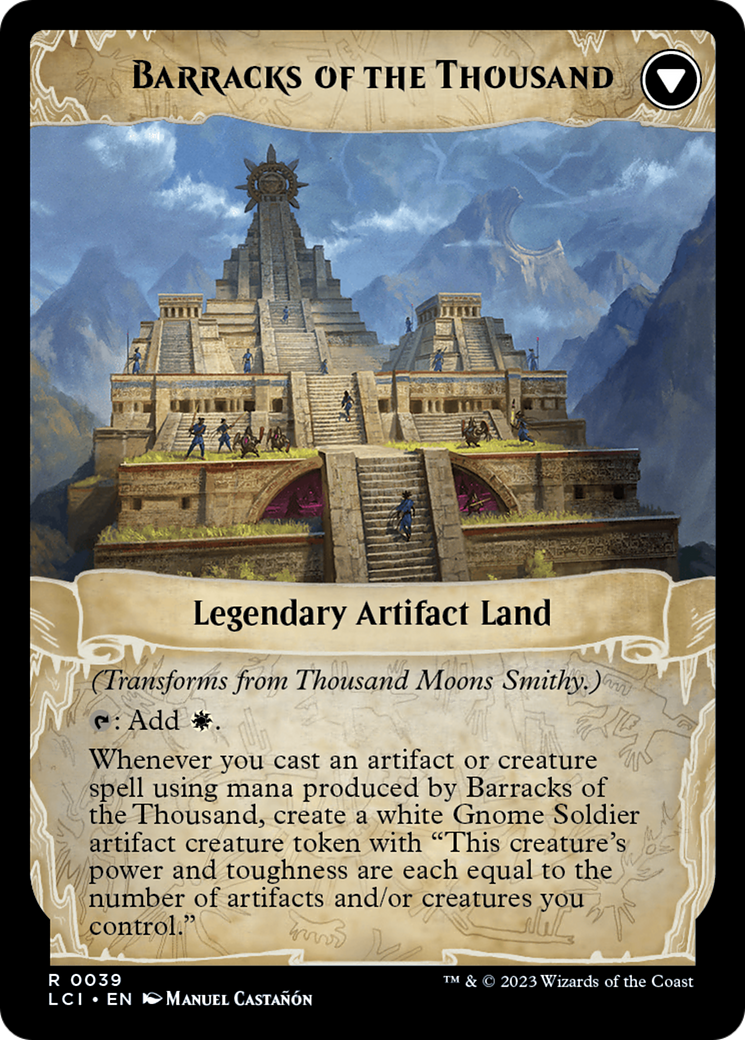 Image of Thousand Moons Smithy (LCI-039) - The Lost Caverns of Ixalan Foil