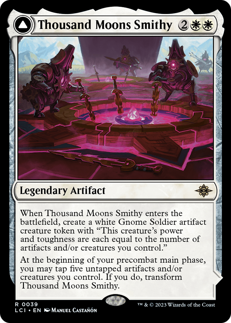 Image of Thousand Moons Smithy (LCI-039) - The Lost Caverns of Ixalan Foil