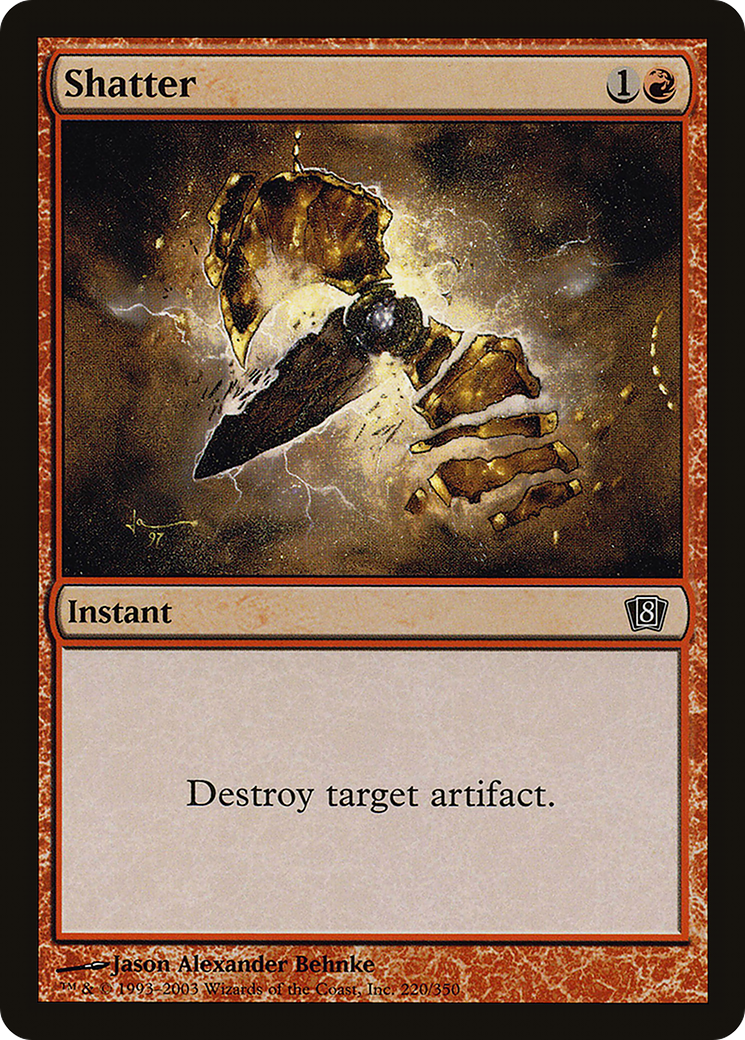 Image of Shatter (8ED-220) - 8th Edition Foil